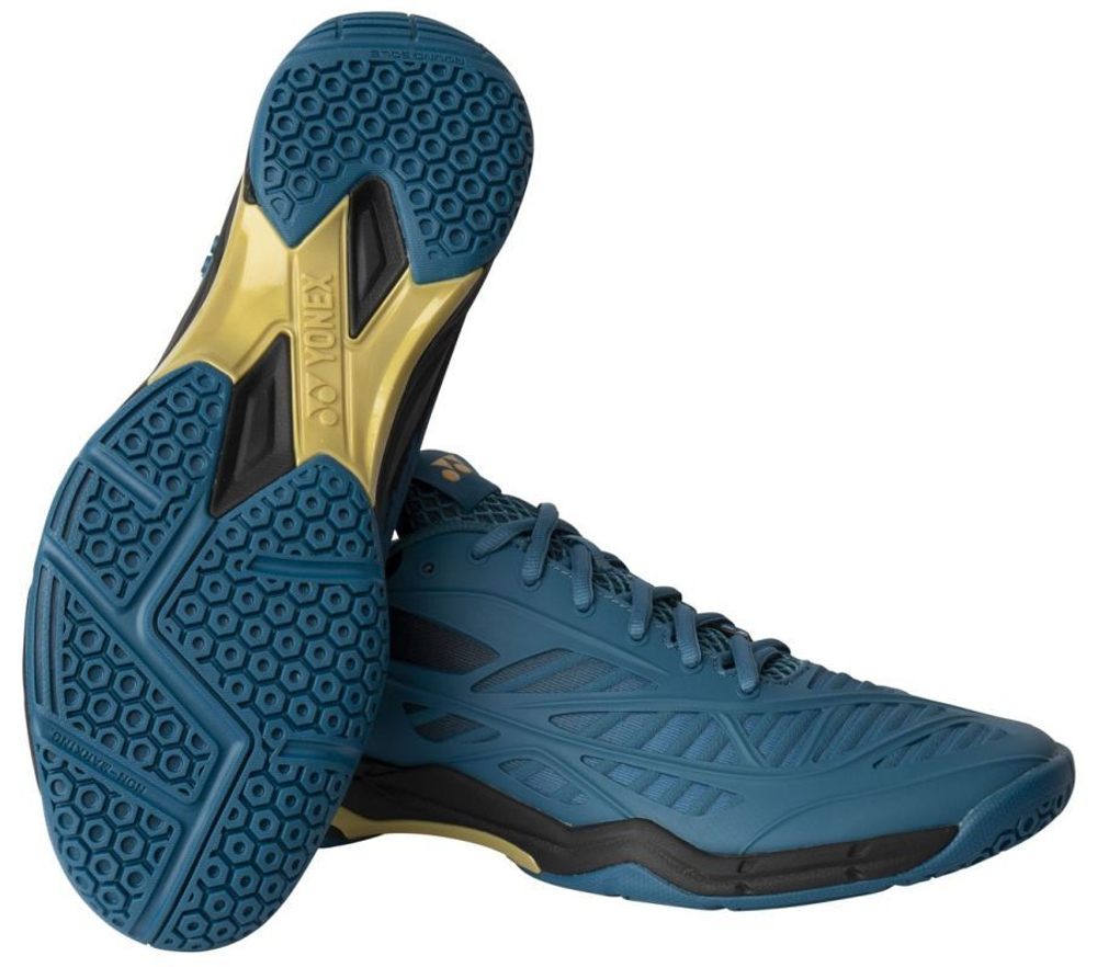 Мужские кроссовки для бадминтона/сквоша Yonex Power Cushion Cascade Drive - teal blue