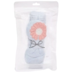 Повязка на голову косметическая «ДАЙМОНД РУШ», ромашка, цвет лавандовый, пудровый, небесный и серый, 20*5.5см (ZIP пакет)