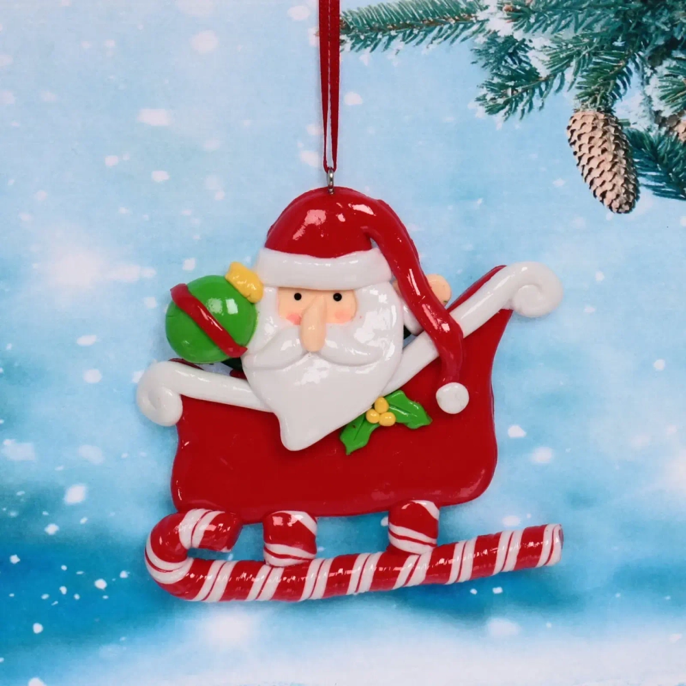 Подвеска Сandy «Новогодний экспресс» 10*10 см, в ассортименте