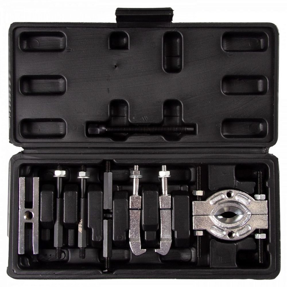 AFFIX (AF10410009C) Съемник подшипников, 15-58 мм, сегментного типа, 9 предметов, кейс