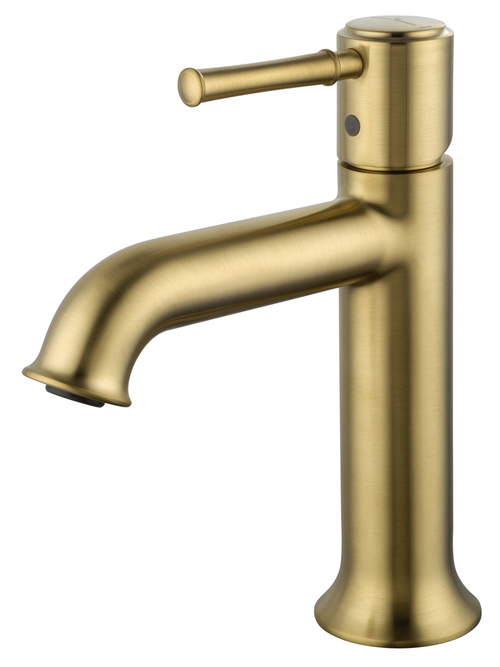 Смеситель для раковины WONZON & WOGHAND TOR, Брашированное золото (WW-88018073-BG)