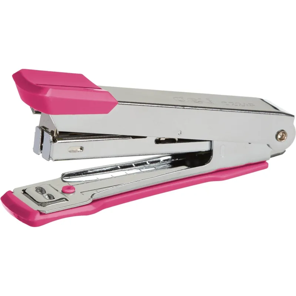 Степлер Deli Essential до 15 листов (скобы № 10, с антистеплером)