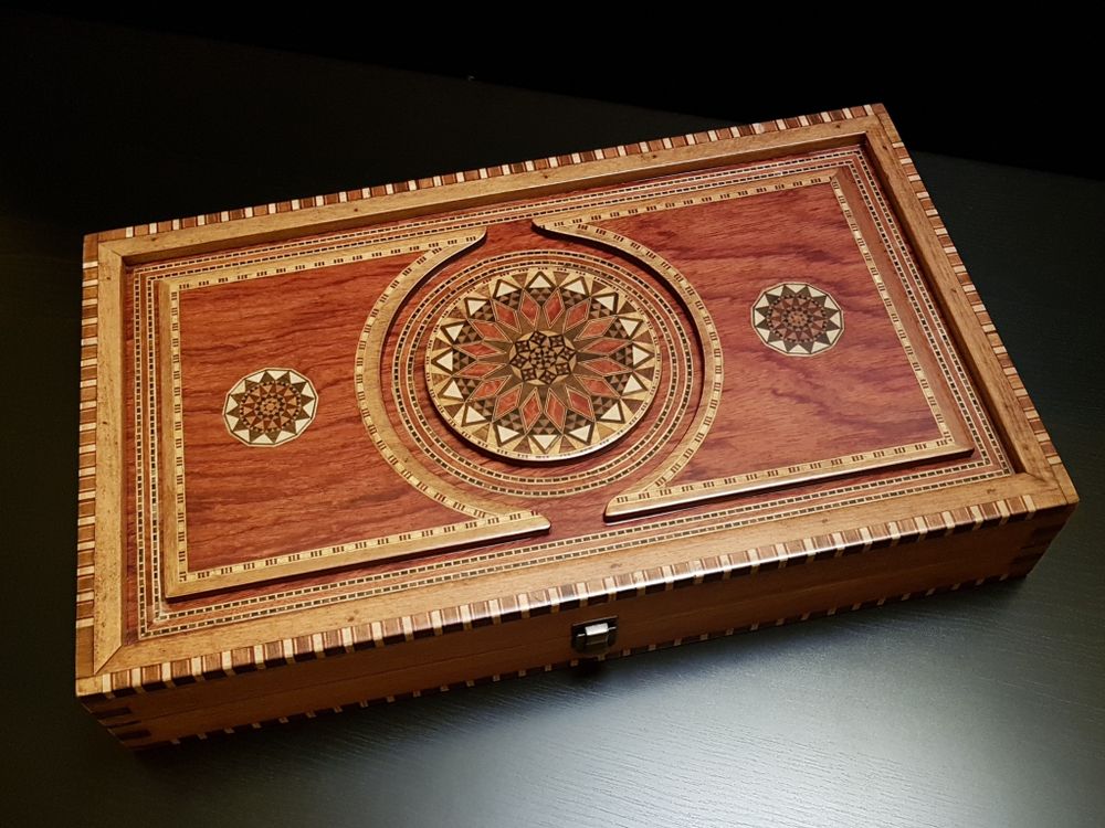 Нарды подарочные "Александрия" (2171.ROS)