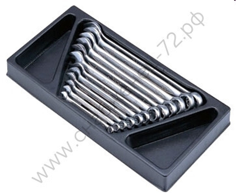 Набор комбинированных ключей Hans в ложементе, TT-4