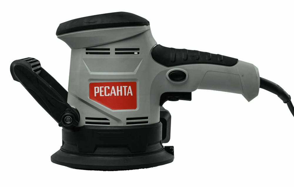 Шлифовальная машина Ресанта ЭШМ-125Э, для стен и потолка, пылесборник