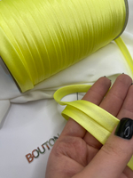 Косая бейка "Gamma" GK-12P 11 - 12 мм №105 лимон