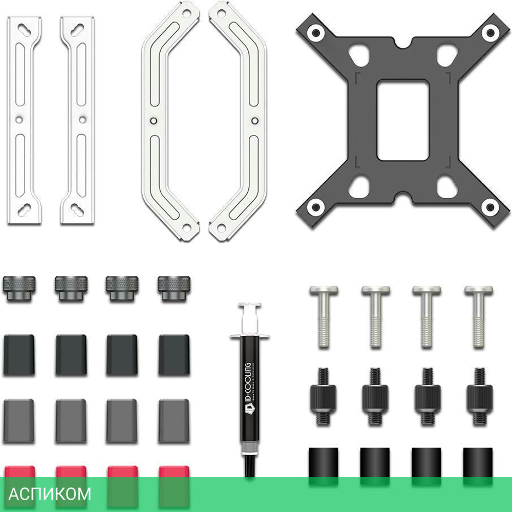 Кулер для процессора ID-Cooling FROZN A610 ARGB White