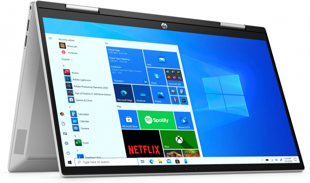 Ноутбук HP Pavilion x360 14-dy0011ur 14" FHD/ Touch/ Core i7 1165G7/ 16GB/ 512GB SSD/ noODD/ WiFi/ BT/ FPR/ Win10 (3B3K6EA)