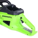 Цепная пила аккумуляторная Greenworks GD40CS20XK4 Арт. 2008807UB, 40V, 40 см, 2000 Вт, бесщеточная, c 1хАКБ 4 Ач И ЗУ