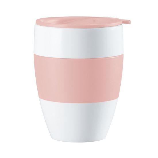 Термокружка KOZIOL AROMA TO GO 2,0 400 мл розовая