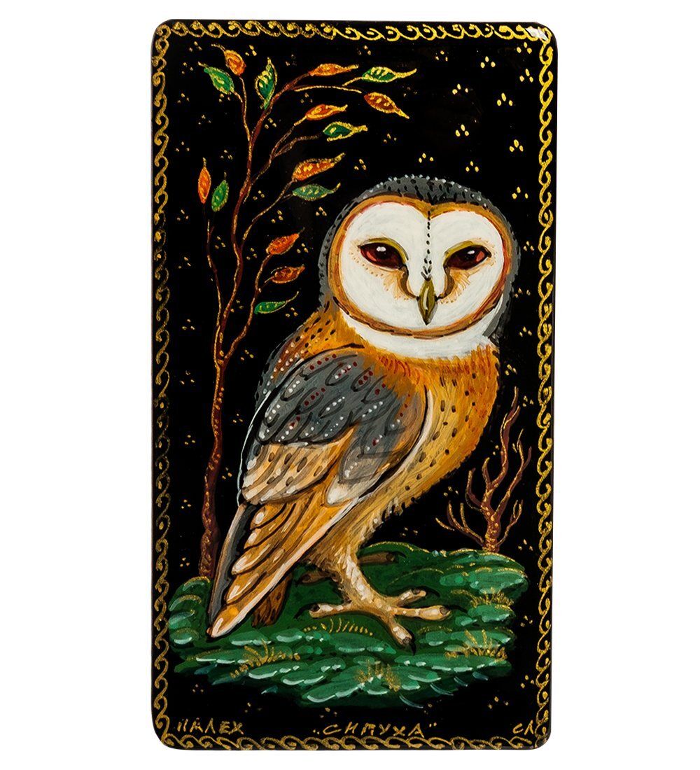 Народные промыслы ШК-95/12 Шкатулка «Сипуха»