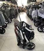 Коляска прогулочная Babalo 2023 Серый белая рама