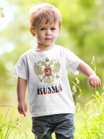 Футболка с гербом России