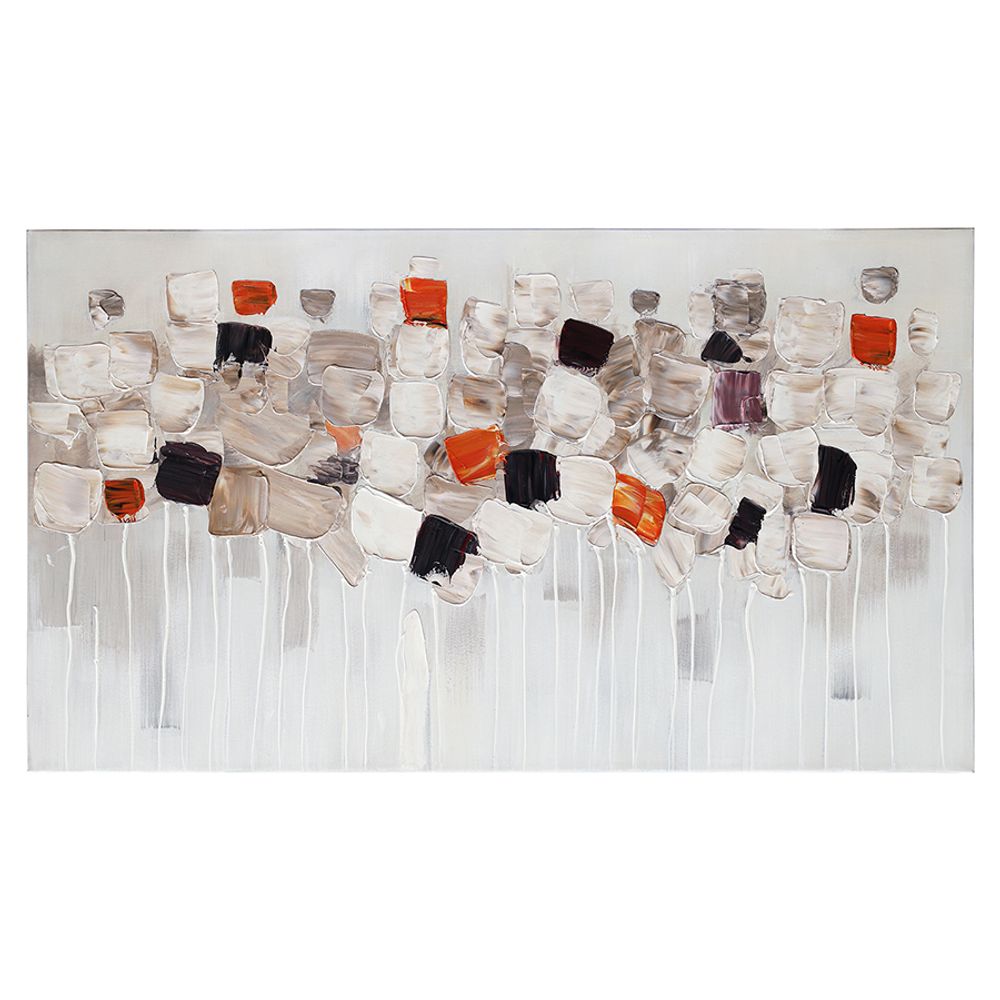 Панно декоративное Fleur, 80х140 см, бежевое