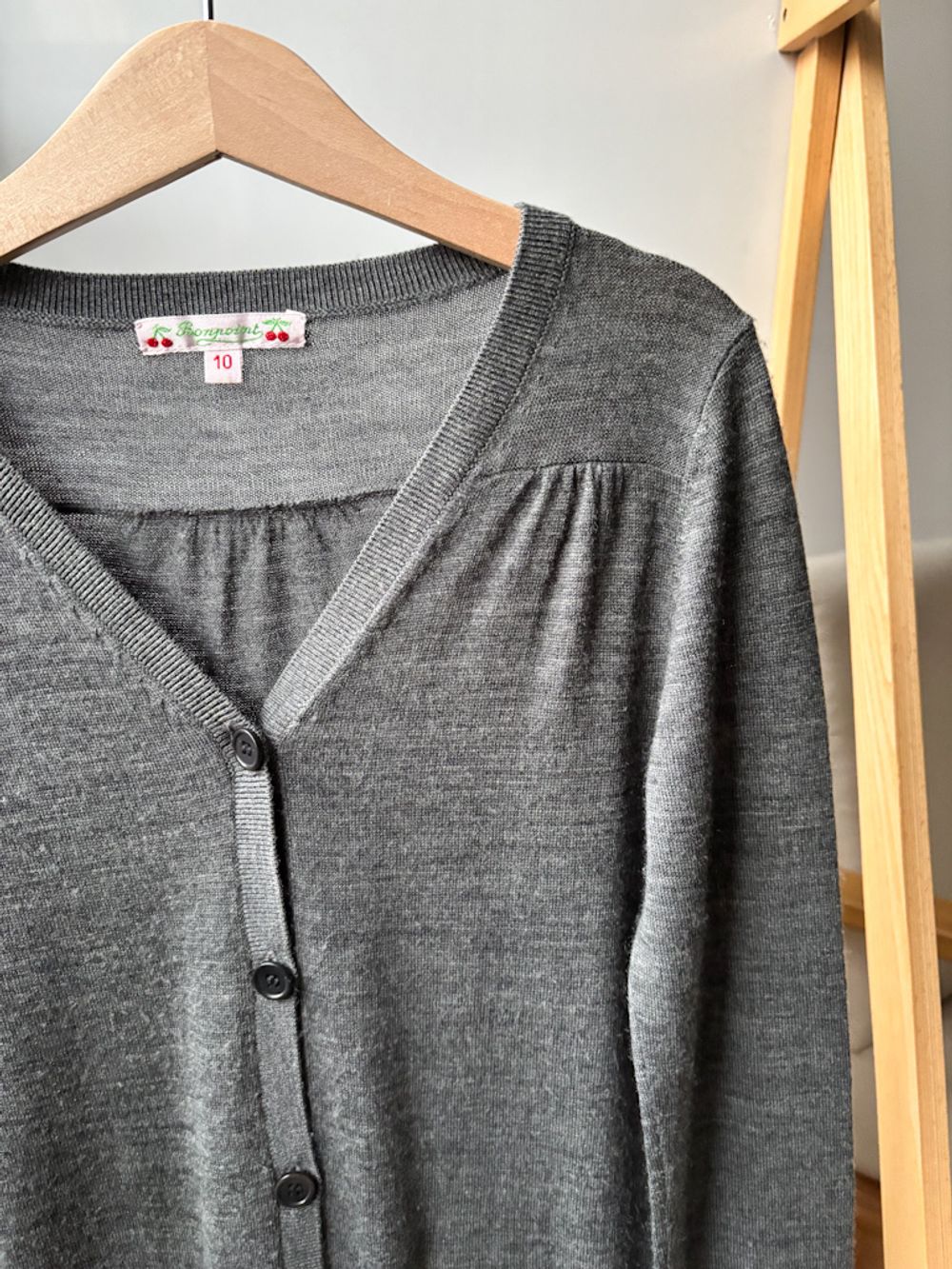 Шерстяной кардиган Bonpoint с кашемиром, 140