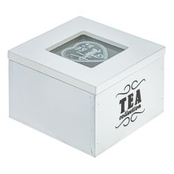 GAEM Шкатулка для чайных пакетиков, L10 W10 H7 см