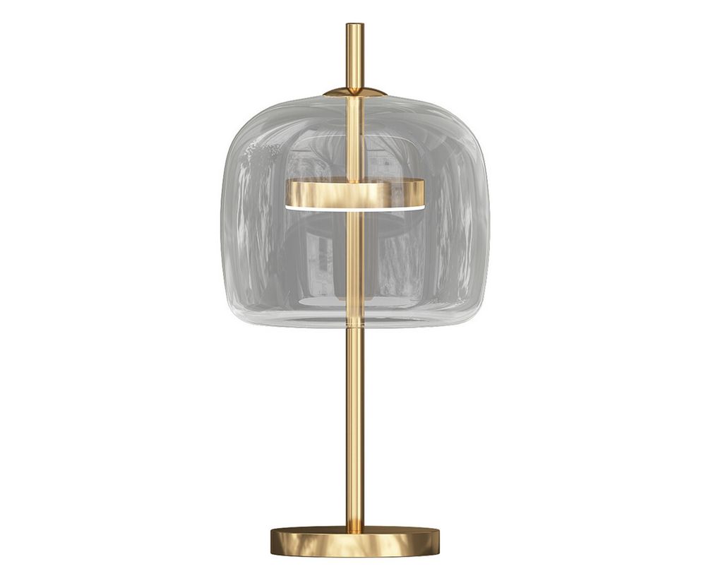 Kink Light 07715-T,20(16) Настольная лампа Розия бронза/серый