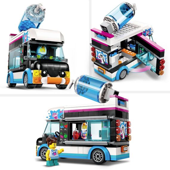 Lego konstruktor City 60384 Penguin Slushy Van