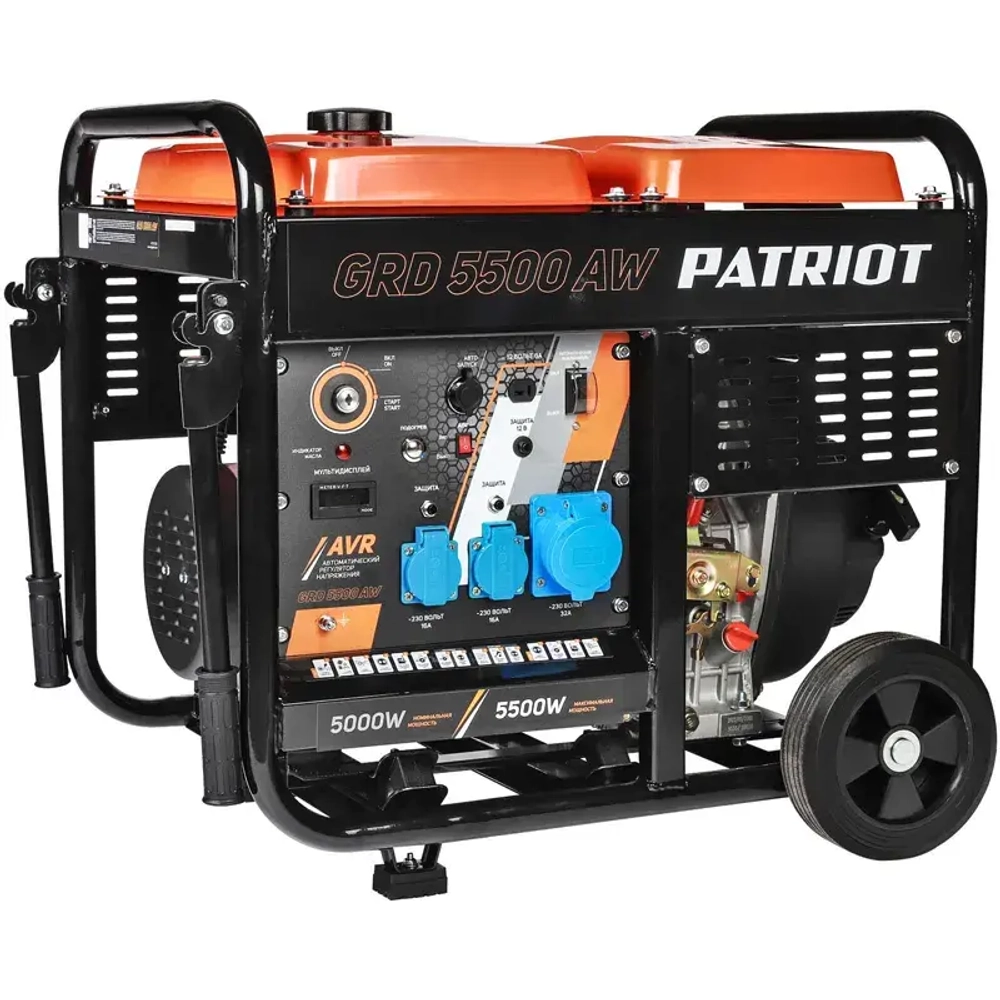 PATRIOT GRD 5500AW дизельный генератор 472702255