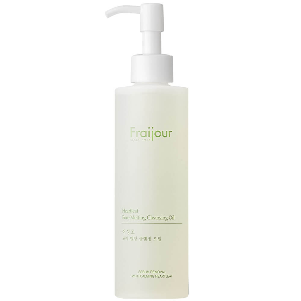 Успокаивающее гидрофильное масло с хауттюйнией Fraijour Heartleaf Pore Melting Cleansing Oil
