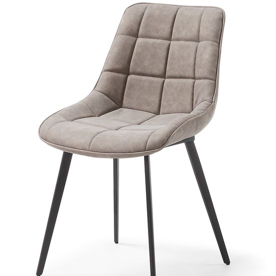 Стул Adah бежево-серый Испания La Forma