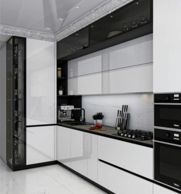 Примеры современных кухонь в дизайне из интернета