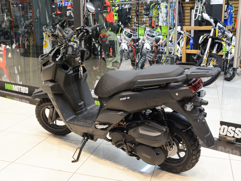 Скутер Vento Smart 3 49cc Black matt