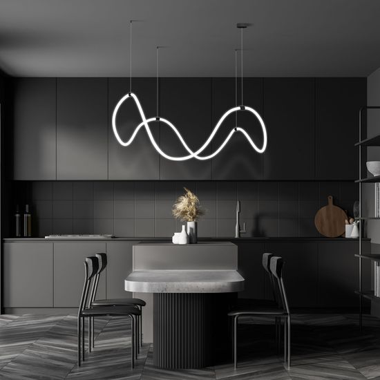 90288/1 / подвесной светильник / черный