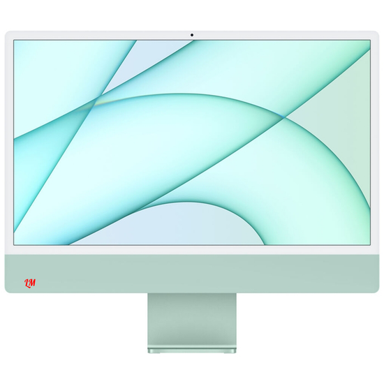 Apple iMac 24" Retina 4,5K, (M1 8C CPU, 8C GPU), 8 ГБ, 256 ГБ SSD, зелёный MGPH3RU/A