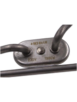 ТЭН проточный в сборе с парубком PC47 17306452 Bleckmann 2000 Вт для посудомоечной машины AEG, Electrolux, IKEA, Zanussi (140002162018, 161ZN09, HTR103ZN)