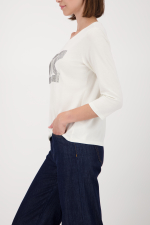 Лонгслив из хлопка и модала