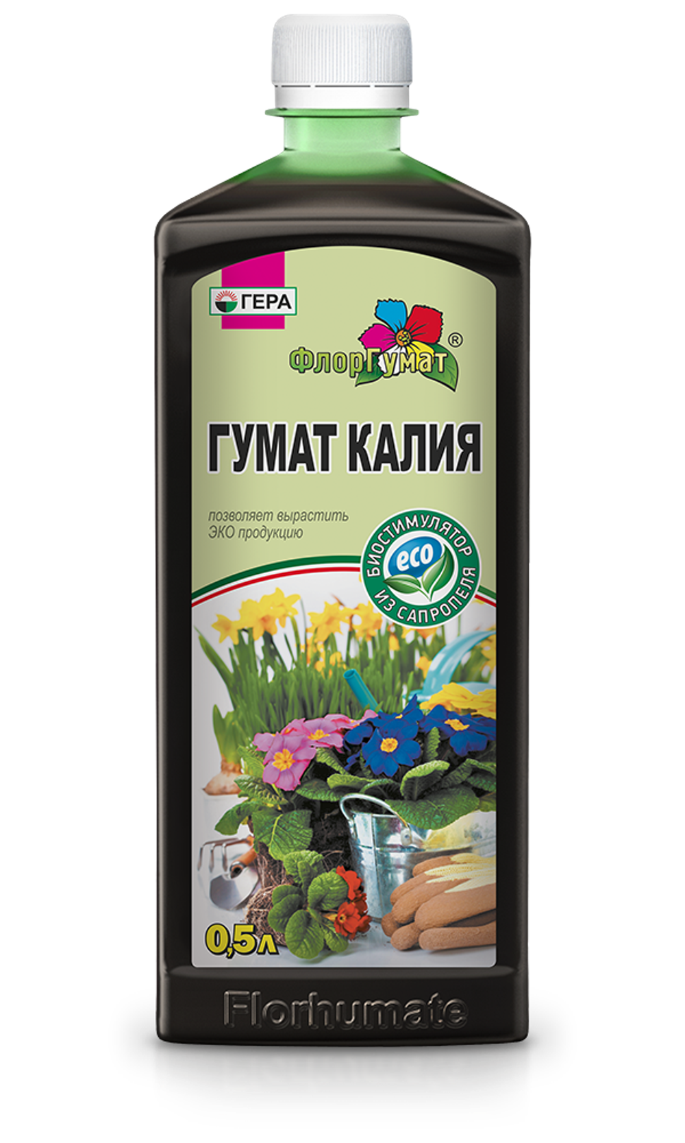ФлорГумат ГЕРА ГУМАТ КАЛИЯ (0,5л).