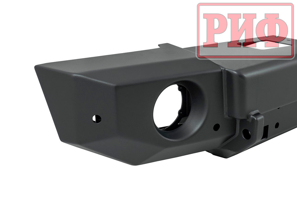 Бампер силовой передний Jeep Wrangler JL 2018+ под доп. фары, без защитной дуги