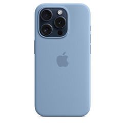 Чехол Apple iPhone 15 Pro Silicone Case with MagSafe Winter Blue