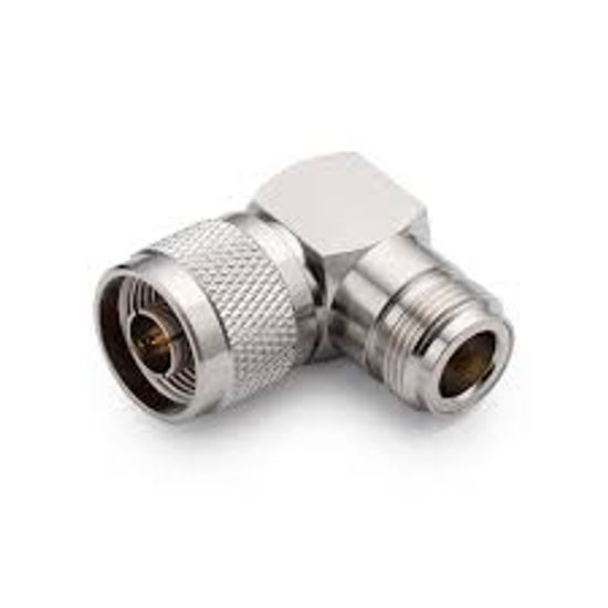 N-412, N вилка - N розетка, угловой