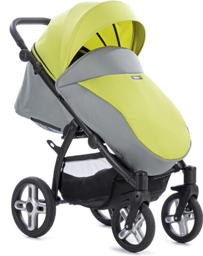 Прогулочная коляска Nuovita Modo Terreno Giallo Asfalto / Желто-пепельный