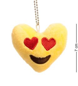 Lovely JOY EK-35 Брелок-сердце «Смайлик Любовь»