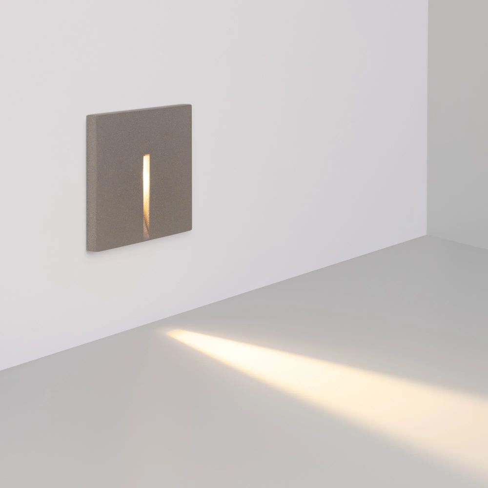 Светильник LT-TIE-S100-3W Warm3000 (GR, 25x45 deg, 230V) (Arlight, IP65 Бетон, 3 года) 050877