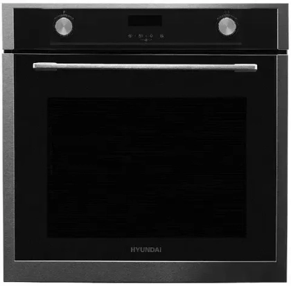 Духовой шкаф Hyundai HEO 6772 IX черный