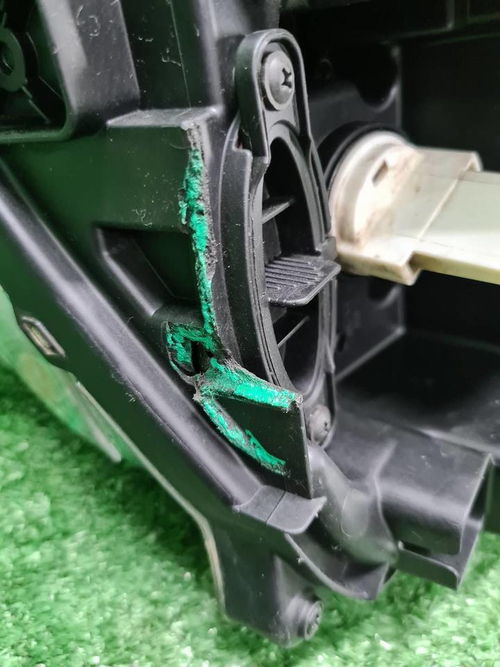 Битая Фара правая Hyundai Santa Fe 4 (2018-2021) LED