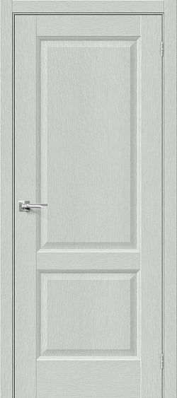 Межкомнатная дверь Неоклассик 32 Grey Wood (Грей Вуд),структура дерева Браво