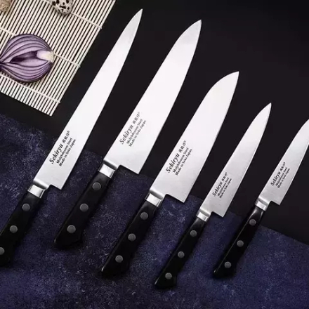 Нож кухонный «Осака» односторонняя заточк сталь нерж.,полиоксиметилен ,L=300/180,B=45мм