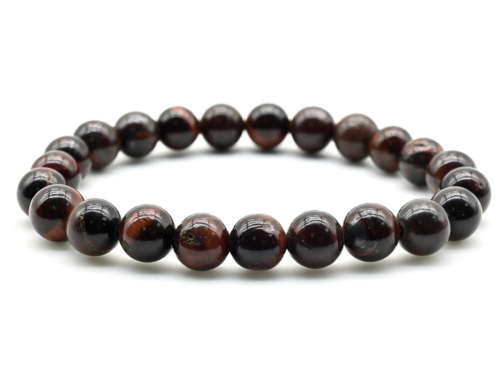 Браслет Бычий глаз шар 8 мм