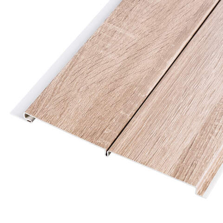 Панель виниловая, Доска, Натуральные цвета, Платан 2700*200*12мм