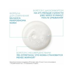 La Roche-Posay Effaclar H Iso-Biome Cream Очищающий крем-гель против несовершенств, 200 мл