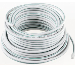 Кабель коаксиальный SAT 703 B.CCS/оплетка Al 75проц. PVC Simple 75Ом бел. (м) Эра Б0044608