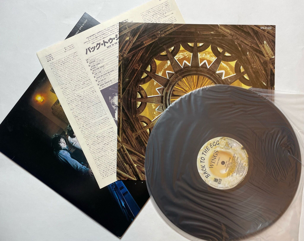 Винтажная виниловая пластинка LP Wings Back To The Egg (Japan 1979) (No Obi)