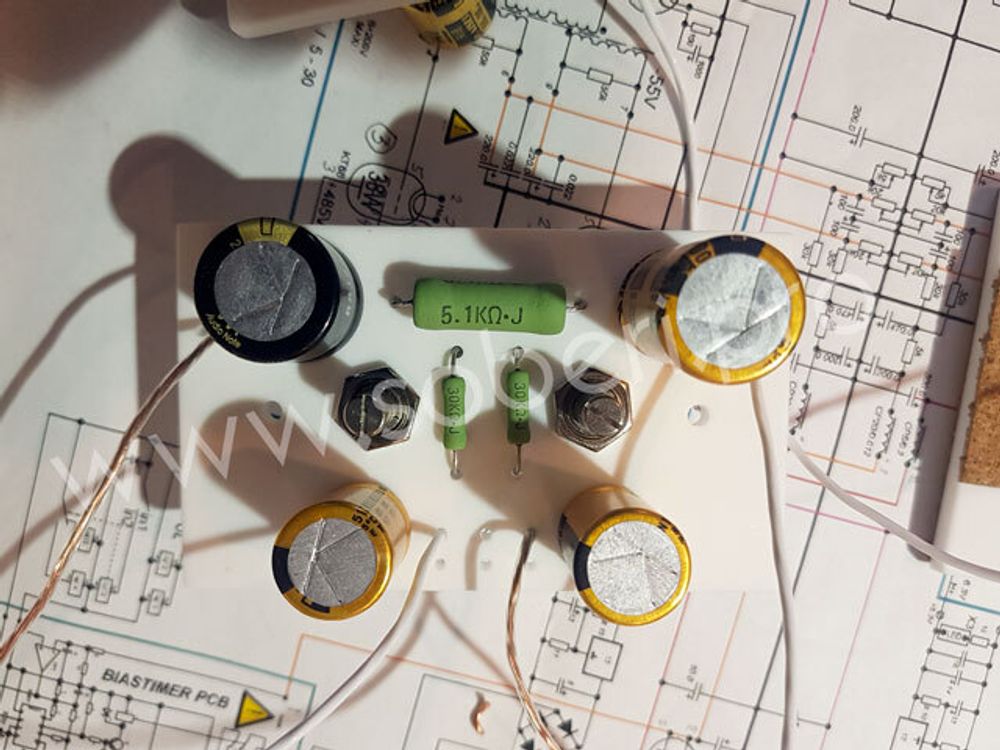 ламповый двухтактный усилитель на 6550 / KT88 / KT120 набор КИТ купить