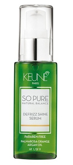 KEUNE SO PURE СПА - сыворотка Глянцевый блеск So Pure Defrizz Shine Serum 50 мл