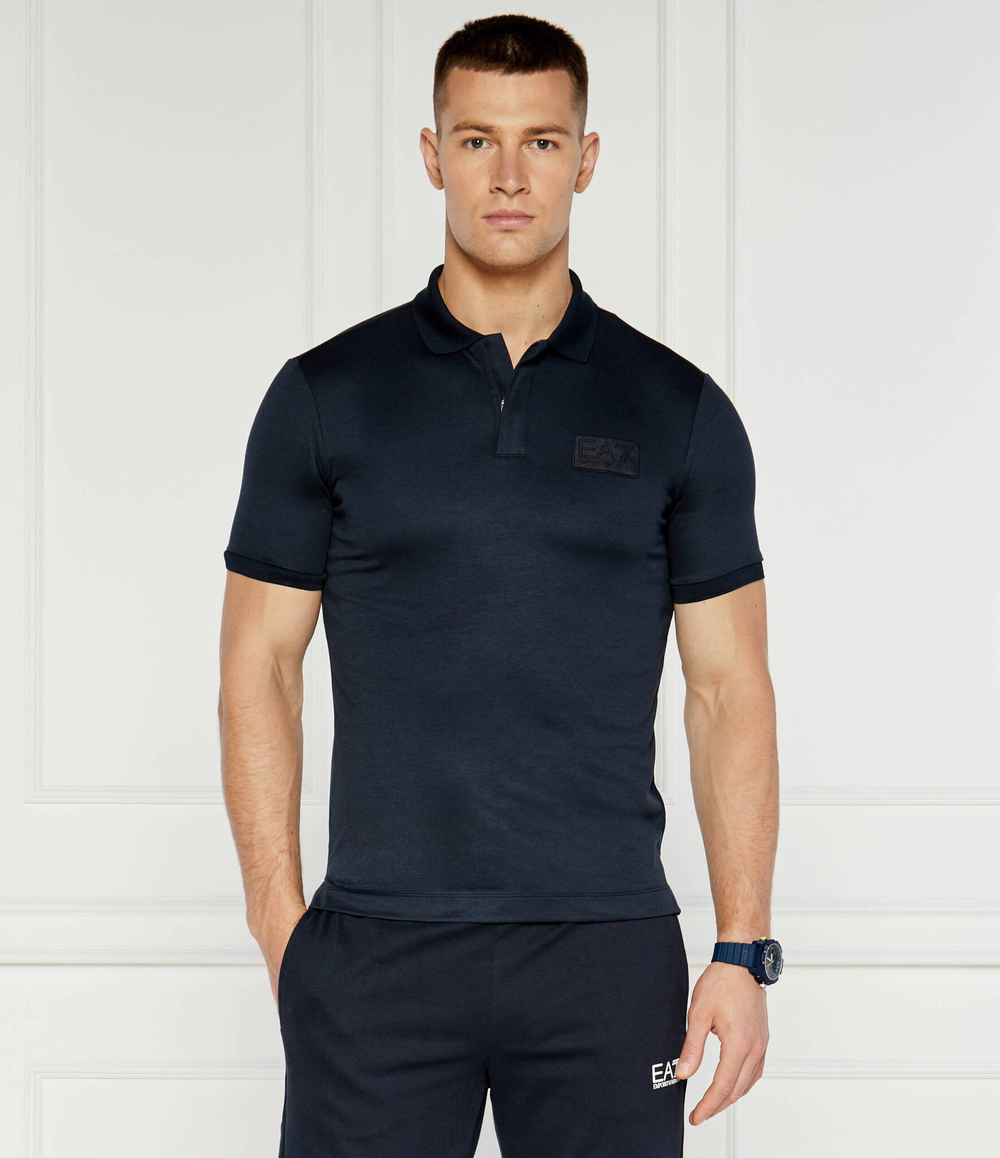 Поло EA7 - темно-синий(6DPF79 PJUJZ)